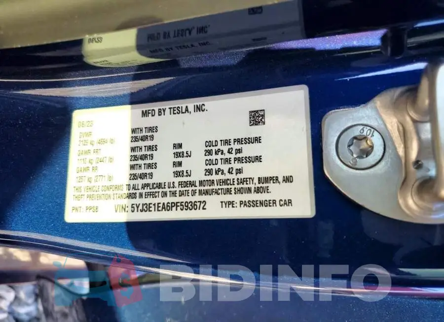 5YJ3E1EA6PF593672 Photo# 12