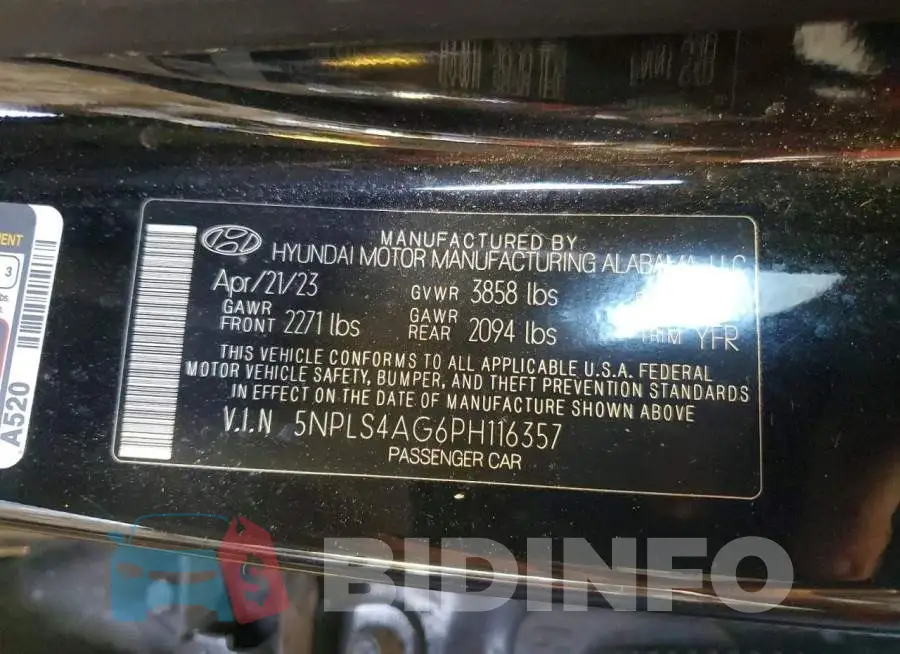5NPLS4AG6PH116357 Photo# 12