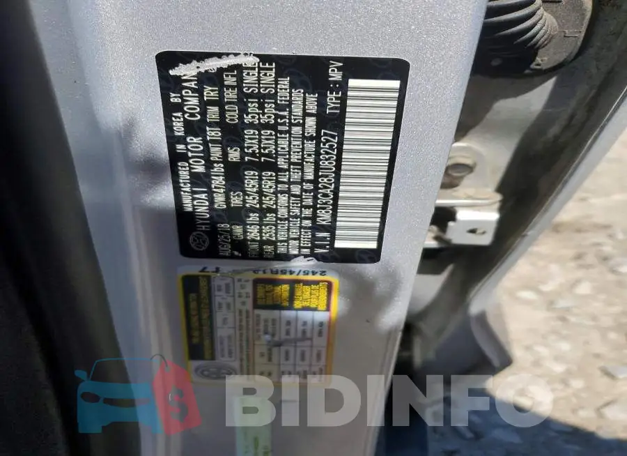 KM8J3CA28JU832527 Photo# 12