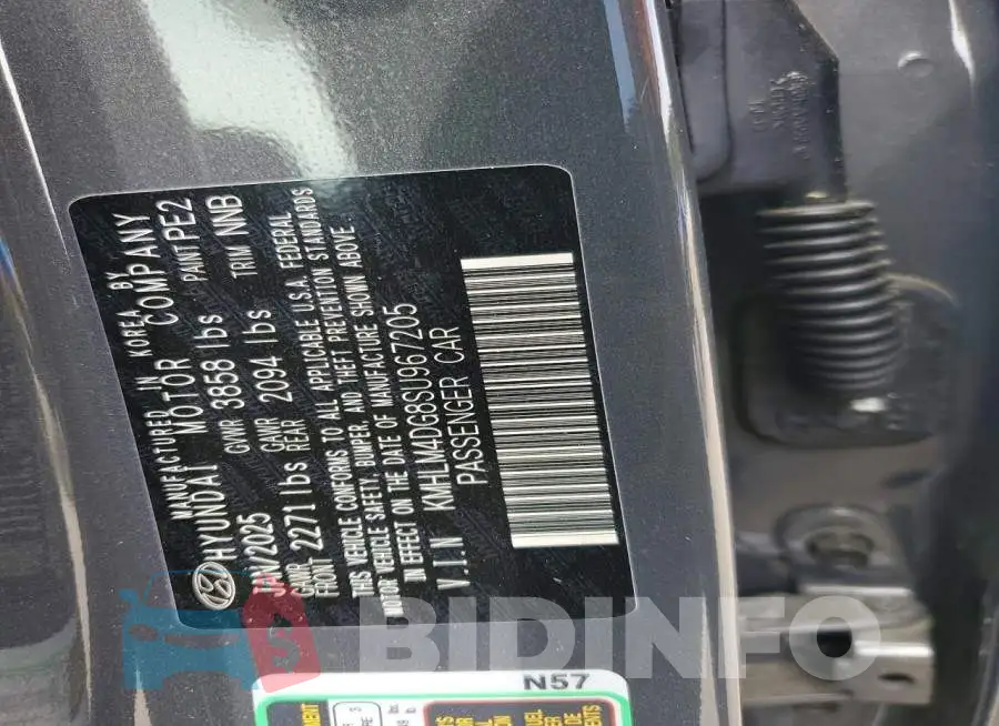KMHLM4DG8SU967205 Photo# 12