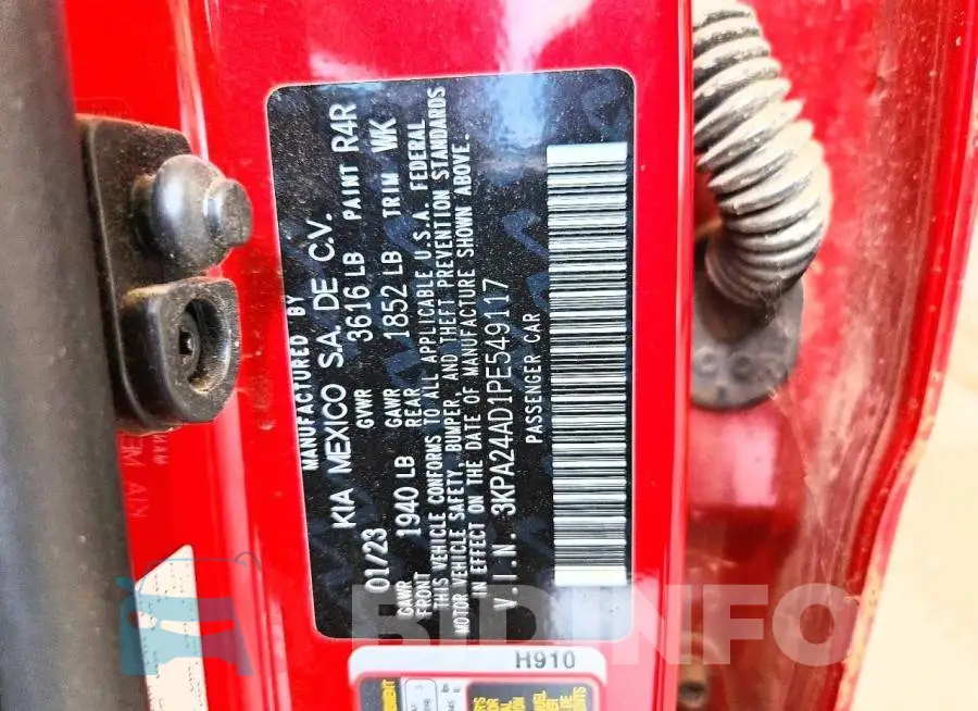 3KPA24AD1PE549117 Photo# 12