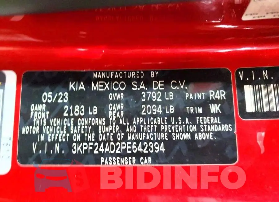 3KPF24AD2PE642394 Photo# 12