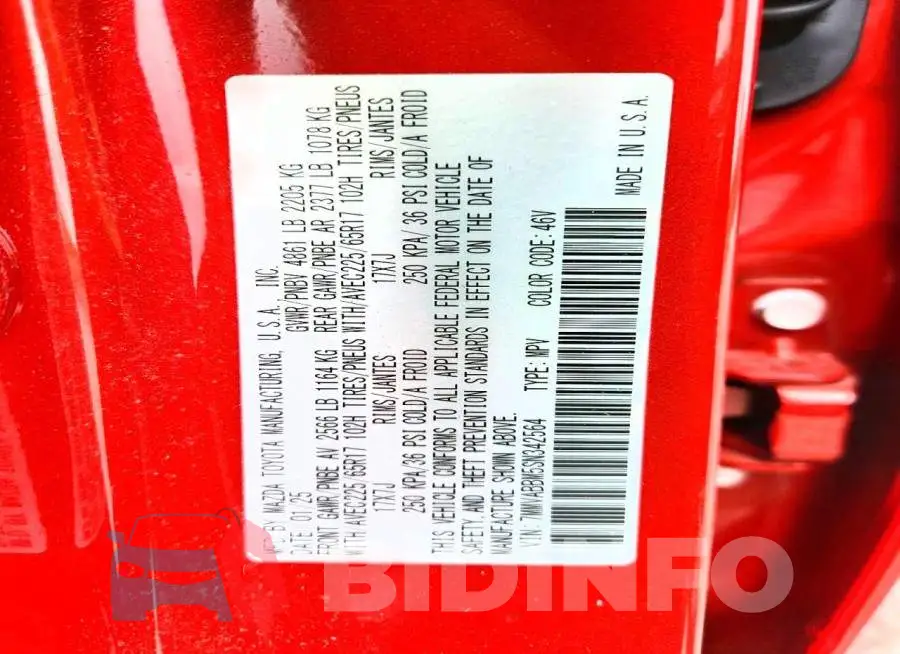 7MMVABBM5SN342564 Photo# 13
