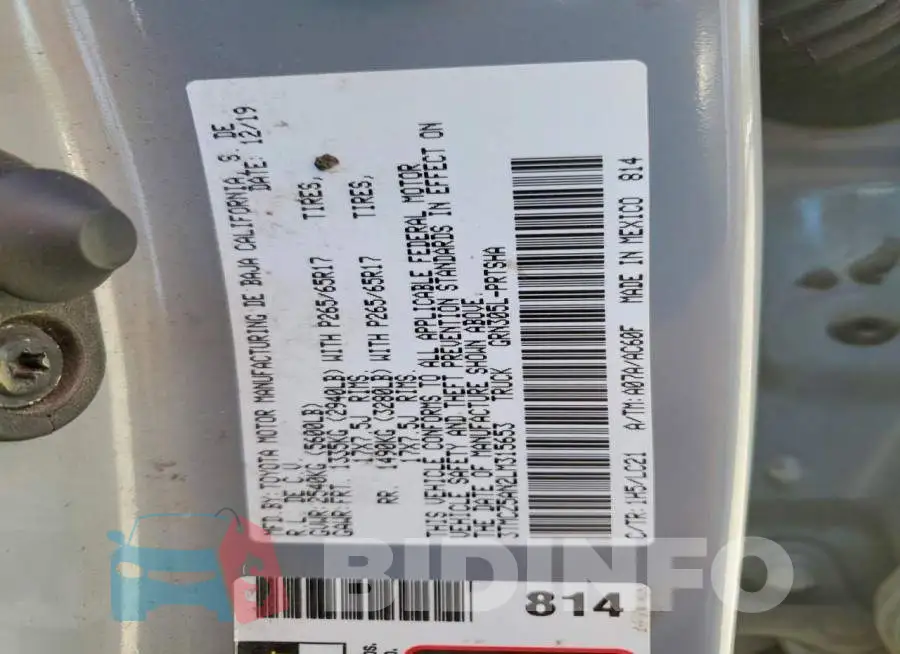 3TMCZ5AN2LM315653 Photo# 13
