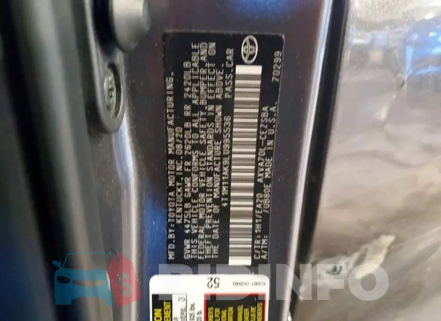 4T1M11AK9LU995536 Photo# 12