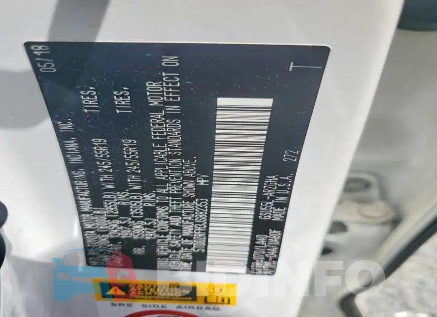 5TDDZRFH3JS882353 Photo# 13