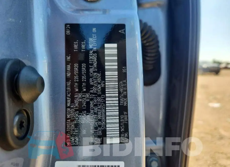 5TDKDRBH9RS571713 Photo# 12