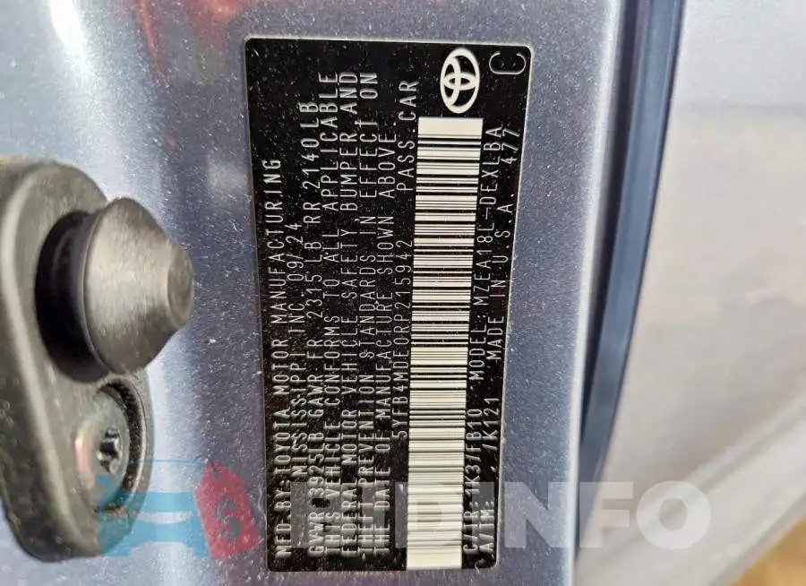 5YFB4MDE0RP215942 Photo# 12