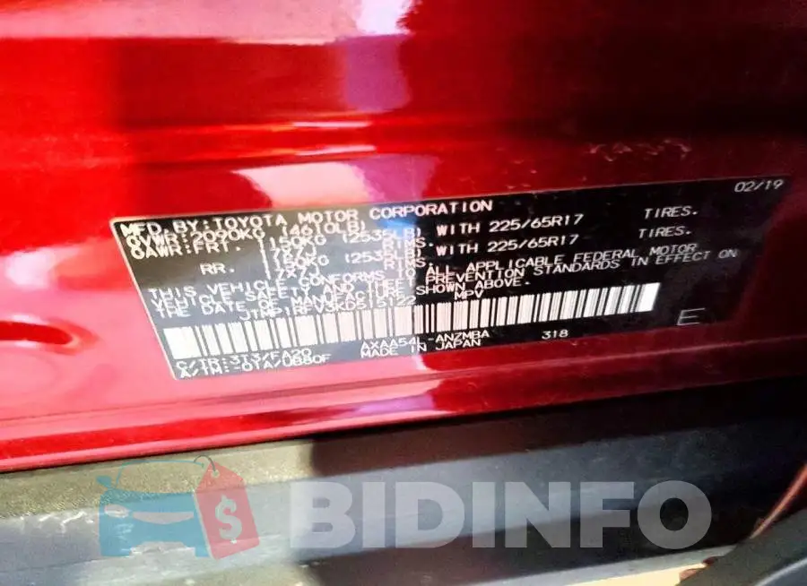 JTMP1RFV3KD515122 Photo# 13