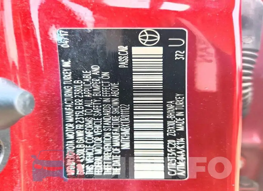 NMTKHMBX1JR011122 Photo# 12