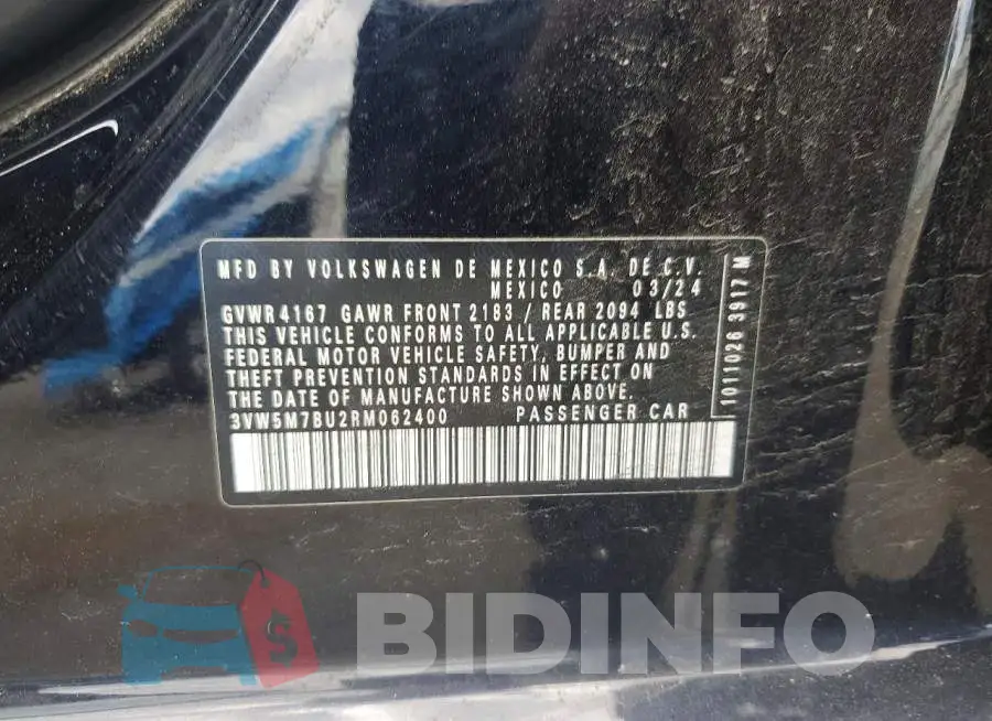 3VW5M7BU2RM062400 Photo# 12