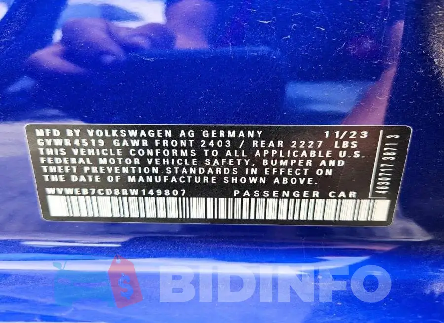 WVWEB7CD8RW149807 Photo# 12