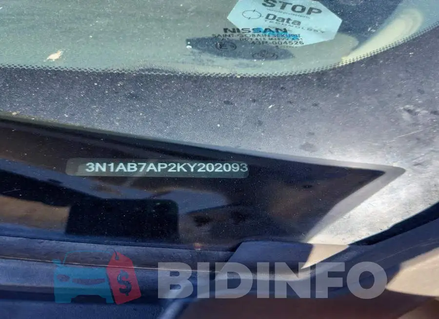 3N1AB7AP2KY202093 Photo# 12