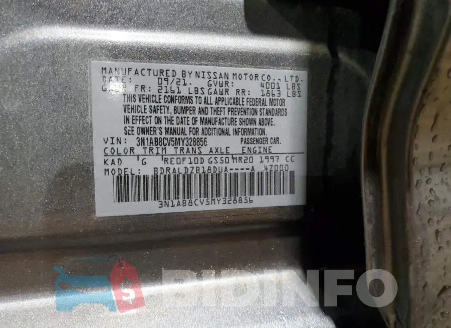 3N1AB8CV5MY328856 Photo# 12