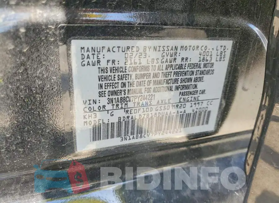 3N1AB8CV7PY244221 Photo# 12