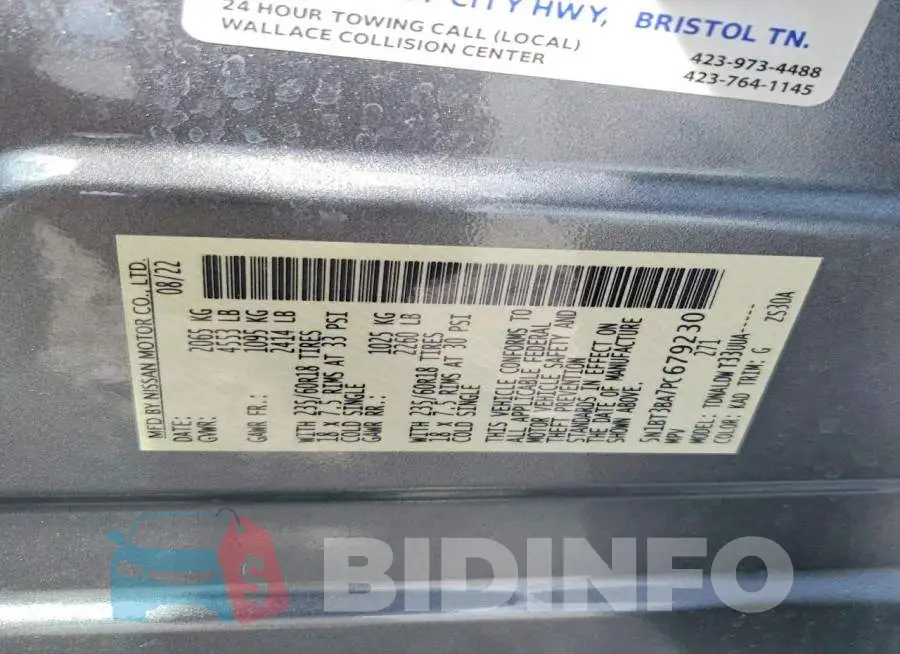 5N1BT3BA7PC679230 Photo# 13