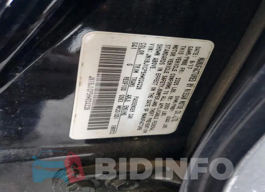 JN1BJ1CP5HW024228 Photo# 12