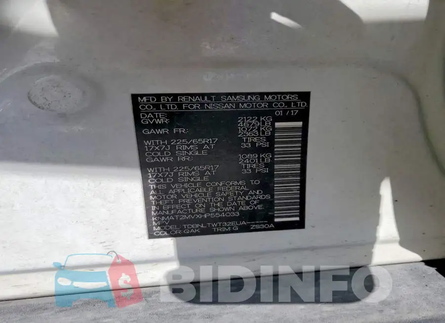 KNMAT2MVXHP554033 Photo# 12