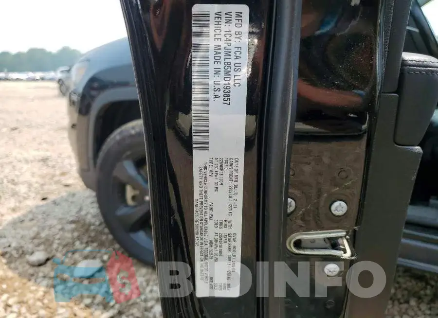 1C4PJMLB5MD193857 Photo# 13
