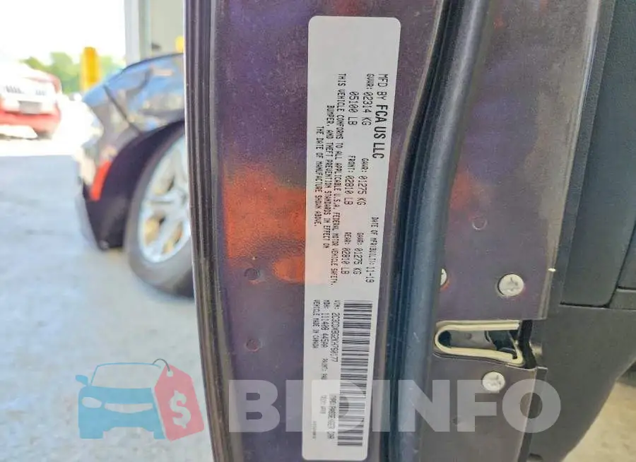 2C3CDXBG2KH760177 Photo# 12