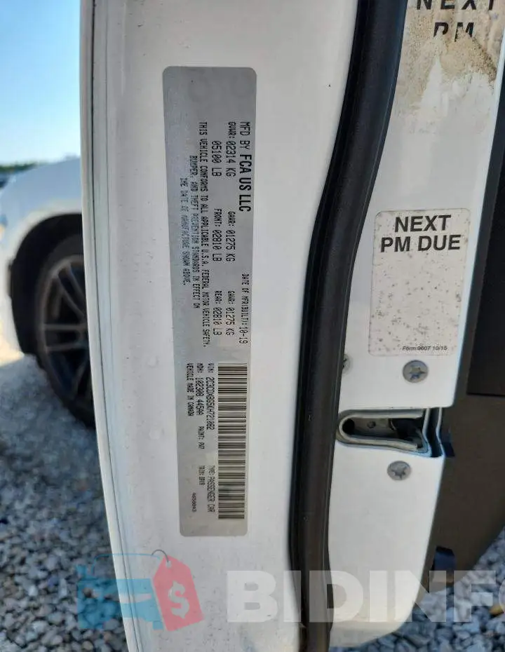 2C3CDXBG5KH721082 Photo# 12