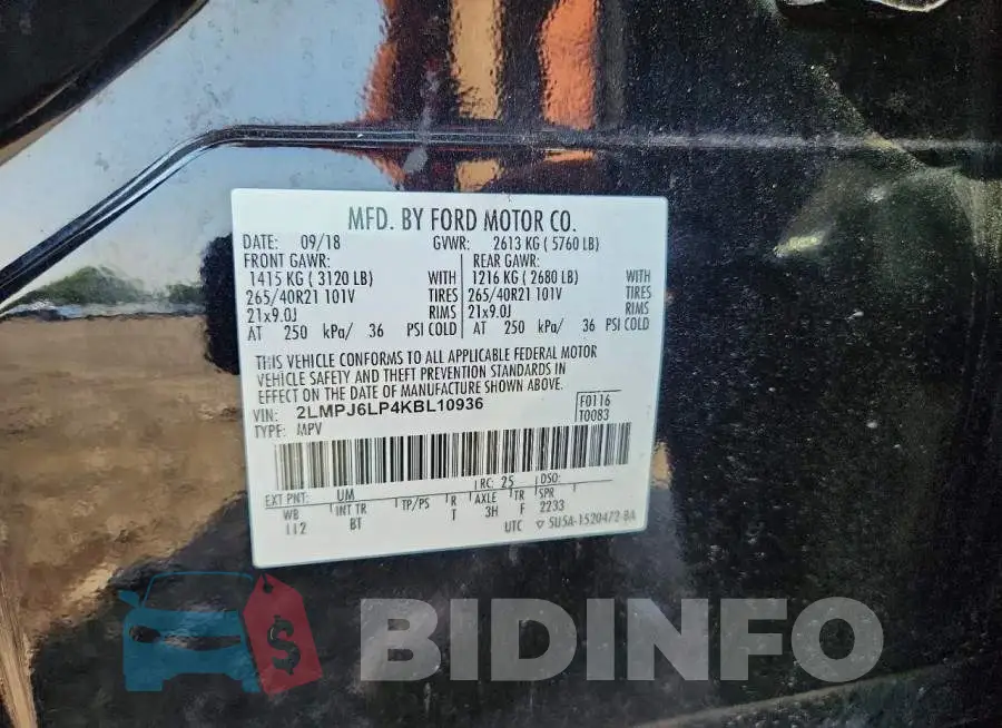 2LMPJ6LP4KBL10936 Photo# 13