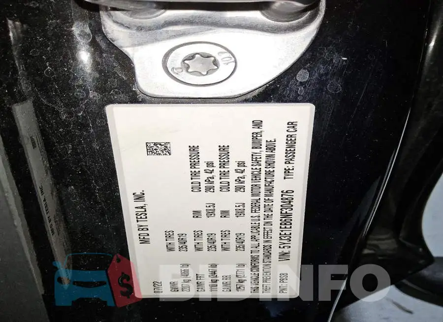 5YJ3E1EB6NF304876 Photo# 12