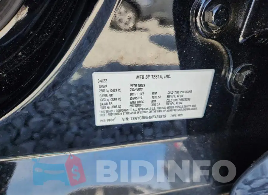 7SAYGDEE4NF424819 Photo# 12