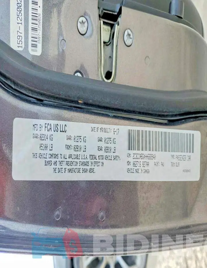 2C3CCABGXHH668940 Photo# 14