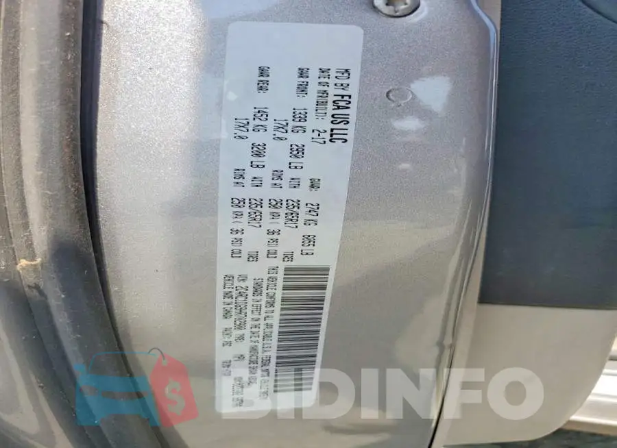 2C4RC1DG9HR702900 Photo# 13