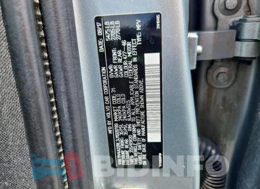 YV4A22RL3J1009789 Photo# 13