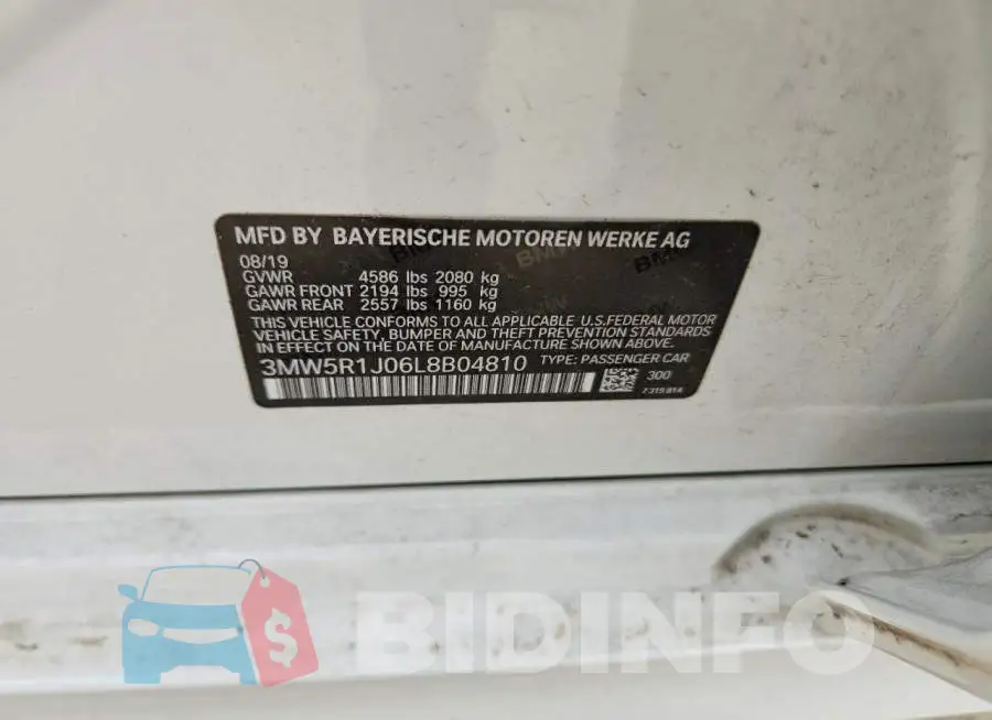 3MW5R1J06L8B04810 Photo# 12