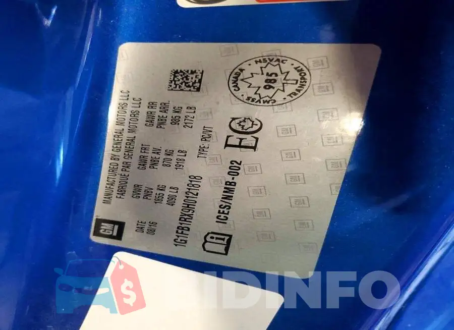 1G1FB1RX9H0121818 Photo# 13