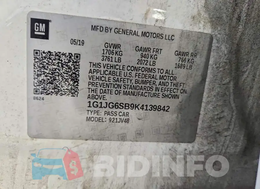 1G1JG6SB9K4139842 Photo# 12