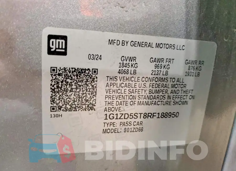 1G1ZD5ST8RF188950 Photo# 13