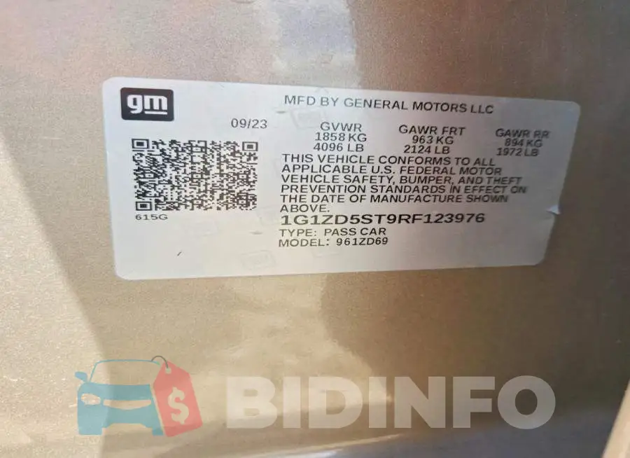 1G1ZD5ST9RF123976 Photo# 12