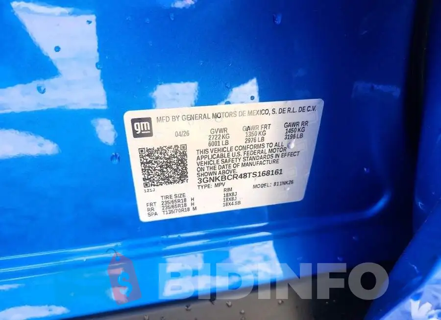 3GNKBCR48TS168161 Photo# 12