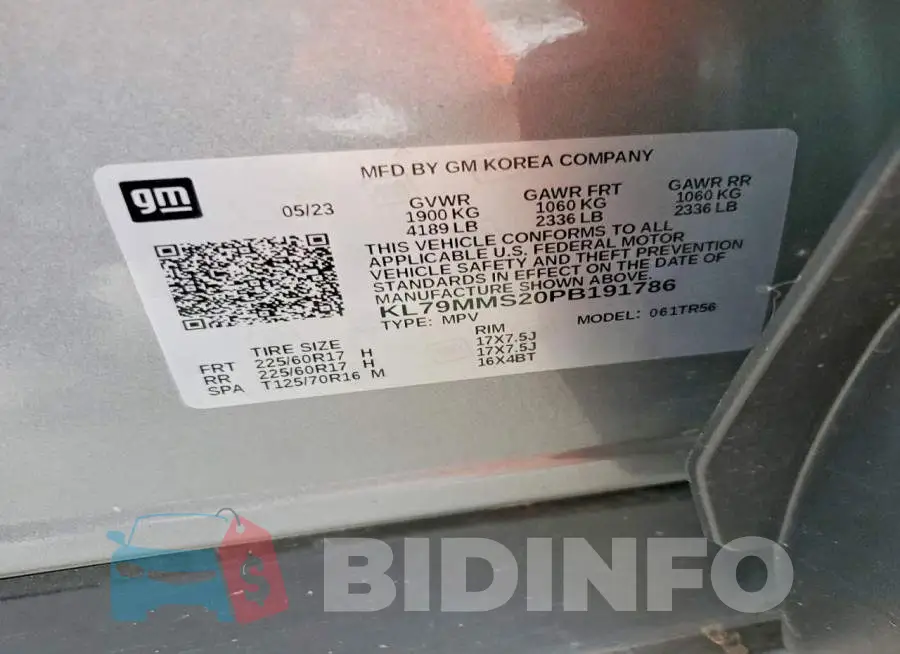 KL79MMS20PB191786 Photo# 12