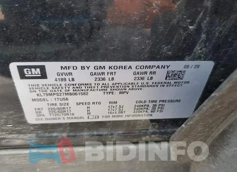 KL79MPS27MB061582 Photo# 13