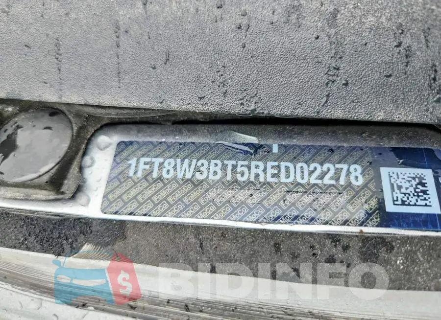 1FT8W3BT5RED02278 Photo# 12
