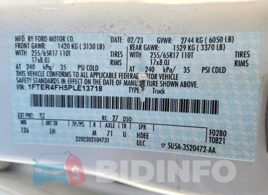 1FTER4FH5PLE13718 Photo# 12