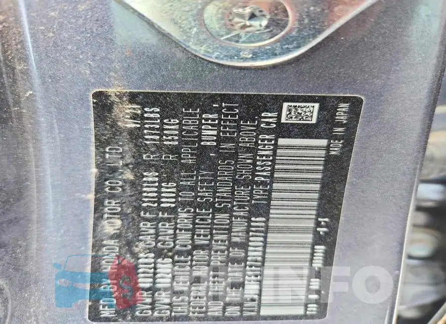 JHMFE1F73NX007186 Photo# 12