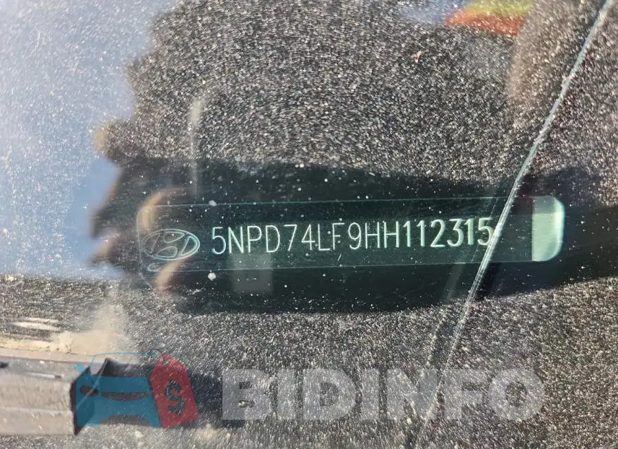 5NPD74LF9HH112315 Photo# 13