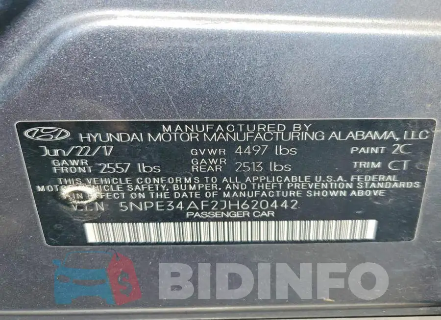 5NPE34AF2JH620442 Photo# 12