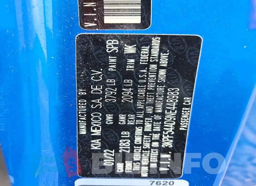 3KPF54AD9NE448983 Photo# 12