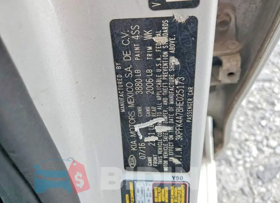 3KPFK4A78HE025173 Photo# 12