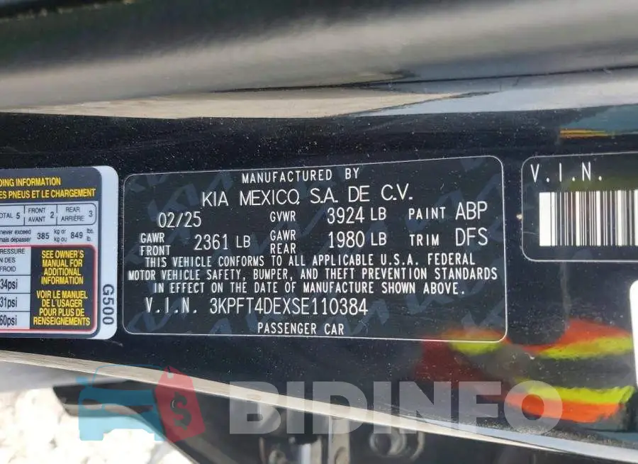 3KPFT4DEXSE110384 Photo# 12