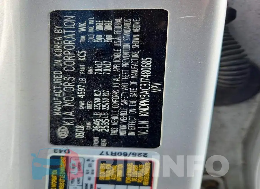 KNDPM3AC3J7480685 Photo# 13