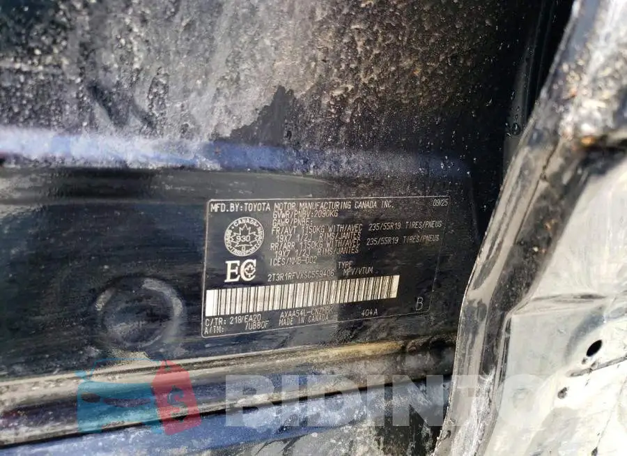 2T3R1RFVXSC559406 Photo# 14