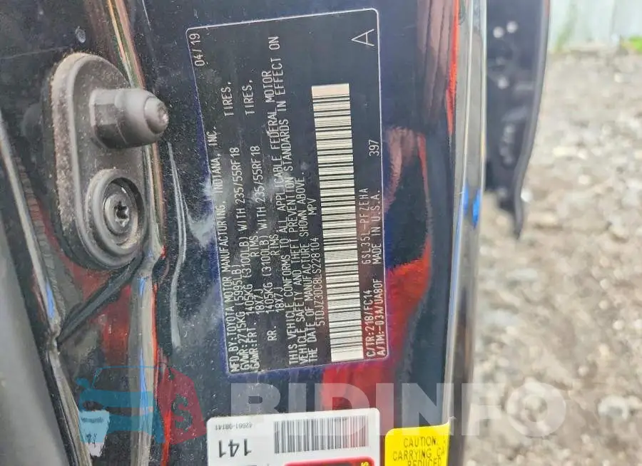 5TDJZ3DC8LS228104 Photo# 13